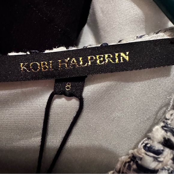 NWT•KOBI HALPERIN•Reed Cotton-Blend Tweed Dress•Women’s•Sz 8 - Picture 8 of 9